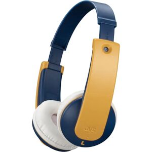 JVC Tinyphones HA-KD10W Trådløst Børne Headset Max. 85dB m. Klistermærker - Gul / Blå