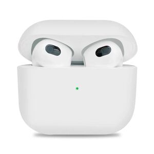 MOBILCOVERS.DK Apple AirPods (3. gen.) Silikone Cover - Hvid