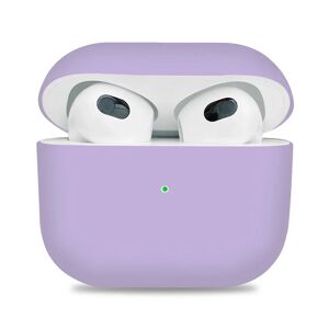 MOBILCOVERS.DK Apple AirPods (3. gen.) Silikone Cover - Lilla