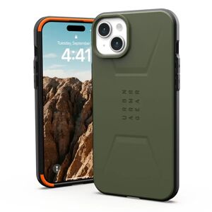 iPhone 15 Plus UAG CIVILIAN Series Cover - MagSafe Kompatibel - Olive