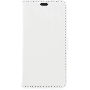 MOBILCOVERS.DK Nokia 7 Plus Litchi PU Læder Flip Cover m. Stand og Kortholder - Hvid