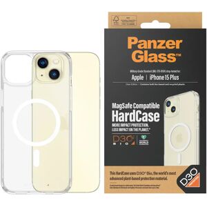 iPhone 15 Plus Cover PanzerGlass D3O Bio HardCase - MagSafe Kompatibel - Gennemsigtig