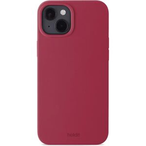 Holdit iPhone 15 Plus Soft Touch Silikone Case - Red Velvet