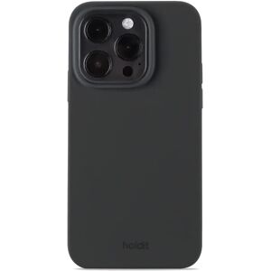 Holdit iPhone 15 Pro Soft Touch Silikone Case - Black