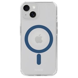 Holdit iPhone 15 / 14 / 13 MagSafe Case - Transparent / Denim Blue