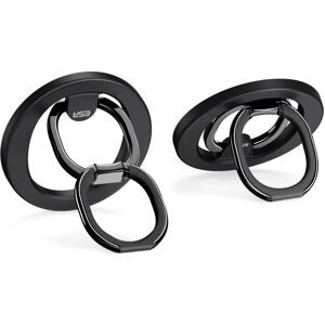 ESR Halolock MagSafe Kompatibel Magnetisk Finger Ring - Black