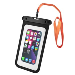 4smarts Universal Waterproof Active Pro Stark Case - Sort / Gennemsigtig (Maks. Mobil: 12 x 22,5 x 2 cm)