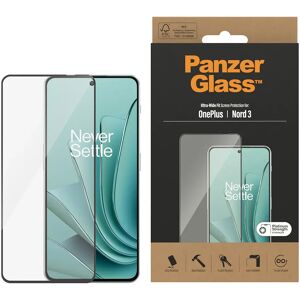 OnePlus Nord 3 (5G) PanzerGlass Ultra Wide Fit Skærmbeskyttelse - Platinum Strength - Sort Kant