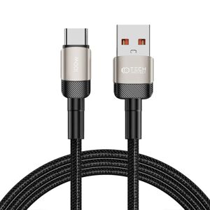 Tech-Protect Ultraboost Evo 100W/5A USB-A til USB-C Kabel 2m - Titanium