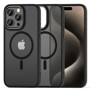 iPhone 15 Pro Tech-Protect Magmat Cover - MagSafe Kompatibel - Mat Sort 2