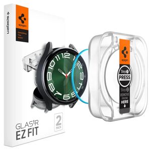 Samsung Galaxy Watch 6 Classic (47mm) Spigen EZ Fit GLAS.tR Skærmbeskyttelse - 2-Pak - Gennemsigtig