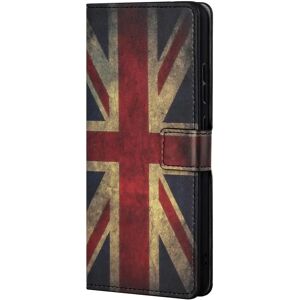 MOBILCOVERS.DK Google Pixel 7A Læder Cover m. Pung & Ståfunktion - Union Jack