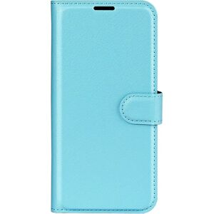 MOBILCOVERS.DK Sony Xperia 1 V Litchi Læder Cover m. Pung - Lyseblå