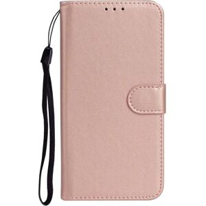 MOBILCOVERS.DK Sony Xperia 10 V Læder Cover m. Pung og Strop - Rose Gold