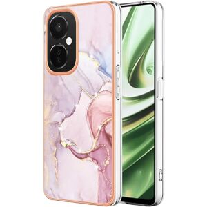 MOBILCOVERS.DK OnePlus Nord CE 3 Lite (5G) Hybrid Plastik Cover - Lyserød Marmor