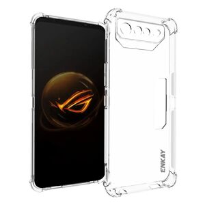 Asus ROG Phone 7 Enkay Anti-Slip Plastik Cover - Gennemsigtig