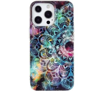 MOBILCOVERS.DK iPhone 15 Pro Selvlysende Fleksibelt Plastik Cover m. Print - Mandala