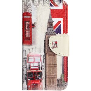 MOBILCOVERS.DK Honor 90 Lite Læder Cover m. Pung & Ståfunktion - London Big Ben