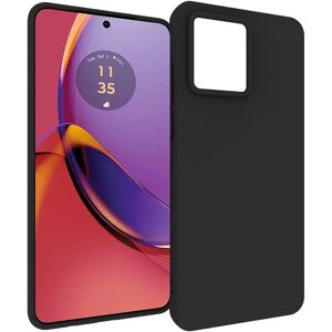 MOBILCOVERS.DK Motorola Moto G84 Mat Fleksibelt Plastik Cover - Sort