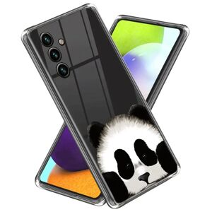 MOBILCOVERS.DK Samsung Galaxy A55 (5G) Fleksibel Plastik Cover - Gennemsigtig / Panda