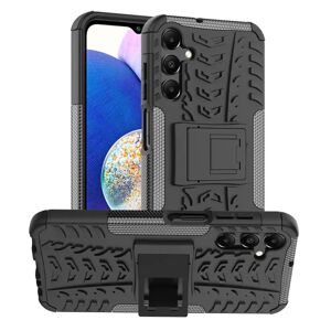 MOBILCOVERS.DK Samsung Galaxy A15 (5G) / A15 Cool Tyre Håndværker Cover m. Stander - Sort