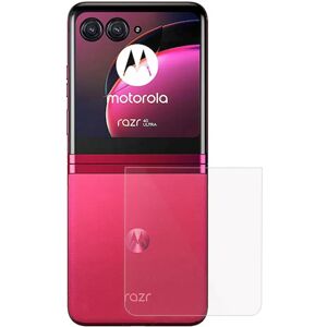 MOBILCOVERS.DK Motorola Razr 40 Ultra Bagside Bund Beskyttelsesfilm - Gennemsigtig