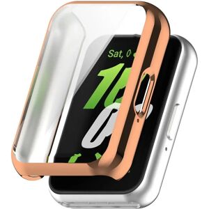 MOBILCOVERS.DK Samsung Galaxy Fit3 Plastik Cover m. Indbygget Skærmbeskytter - Rose Gold