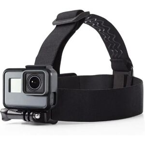 MOBILCOVERS.DK GoPro Hero Elastik Headstrap - Sort