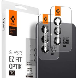 Samsung Galaxy S23 FE Spigen Kameralinse Beskyttelsesglas - 2-pak - Sort