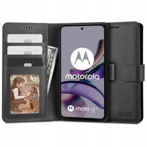 Motorola Moto G13 / G23 / G53 Tech-Protect Wallet m. Pung & Ståfunktion - Sort