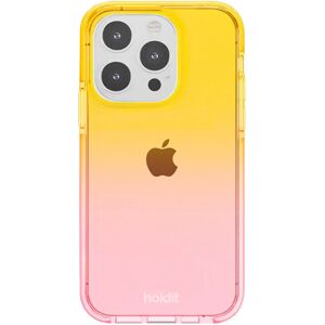 Holdit iPhone 14 Pro Seethru Case - Gradient Bright Pink/Orange Juice