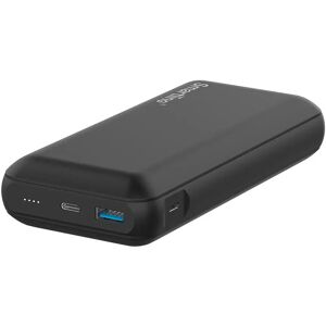 Smartline 22.5W Fast Charger Powerbank - 1 x USB-A (QC) & 1 x USB-C (PD) - 20000 mAh - Sort