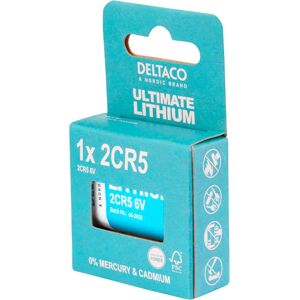 Deltaco Ultimate Lithium 1 x 2CR5 Batterier