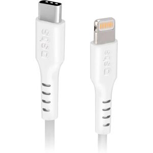 SBS USB-C til Lightning Kabel MFI - 2 Meter - 480 Mbit/s - Hvid