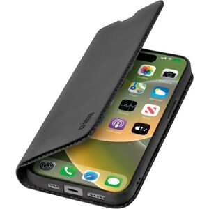 SBS iPhone 15 Plus Wallet Lite Cover - Sort