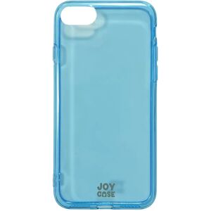 iPhone SE (2022 / 2020) / 8 / 7 / 6 / 6S Joy Case Fleksibelt Plastik Cover - Gennemsigtig / Blå