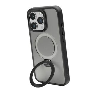 SBS iPhone 15 Pro Mag Stand Cover - MagSafe Kompatibel - Mat Sort
