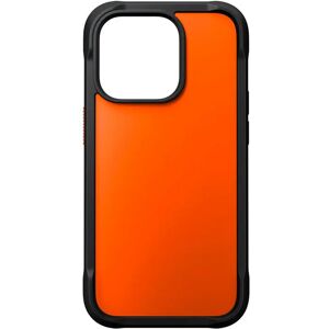 Nomad iPhone 14 Pro Rugged Cover - MagSafe Kompatibel - Orange / Sort