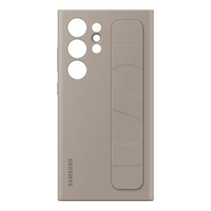 Original Samsung Galaxy S24 Ultra Standing Grip Cover - Taupe (EF-GS928CUEGWW)