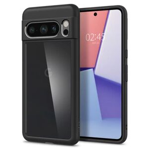 Google Pixel 8 Pro Spigen Ultra Hybrid Cover - Gennemsigtig / Sort