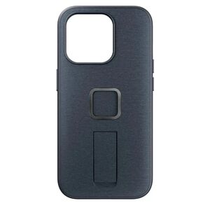 iPhone 15 Pro Peak Design Stof Cover m. SlimLink Beslag & Finger Loop - MagSafe Kompatibel - Midnight