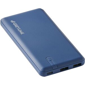 GreyLime 12W Ocean 10.000 mAh - PowerBank 2x USB-A - Blå