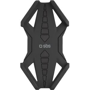 SBS Silikone Mobilholder til Cykel / Løbehjul - Max Mobil: 85mm - Sort