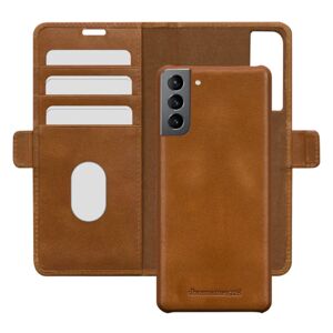 Samsung Galaxy S21+ (Plus) dbramante1928 Lynge Ægte Læder Magnet Cover - Tan