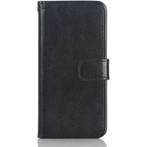 MOBILCOVERS.DK iPhone SE / 5 / 5s Wallet Læder Etui m. Pung Sort