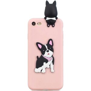 MOBILCOVERS.DK iPhone SE (2022 / 2020) / 8 / 7 Fleksibel Plastik Cover m. Figur - Hund