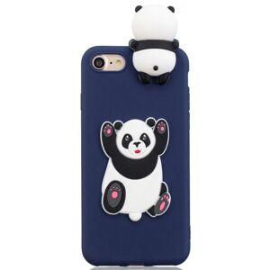 MOBILCOVERS.DK iPhone SE (2022 / 2020) / 8 / 7 Fleksibel Plastik Cover m. Figur - Kæmpe Panda