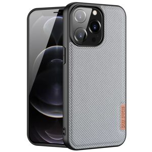 iPhone 13 Pro Dux Ducis FINO Series Nylon Bagside Cover - Grå
