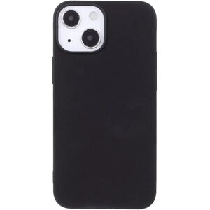 MOBILCOVERS.DK iPhone 13 Fleksibel TPU Plast Bagside Cover - Sort