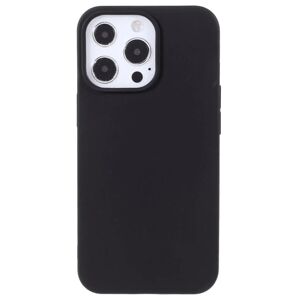 MOBILCOVERS.DK iPhone 13 Pro Max Fleksibel TPU Plast Bagside Cover - Sort